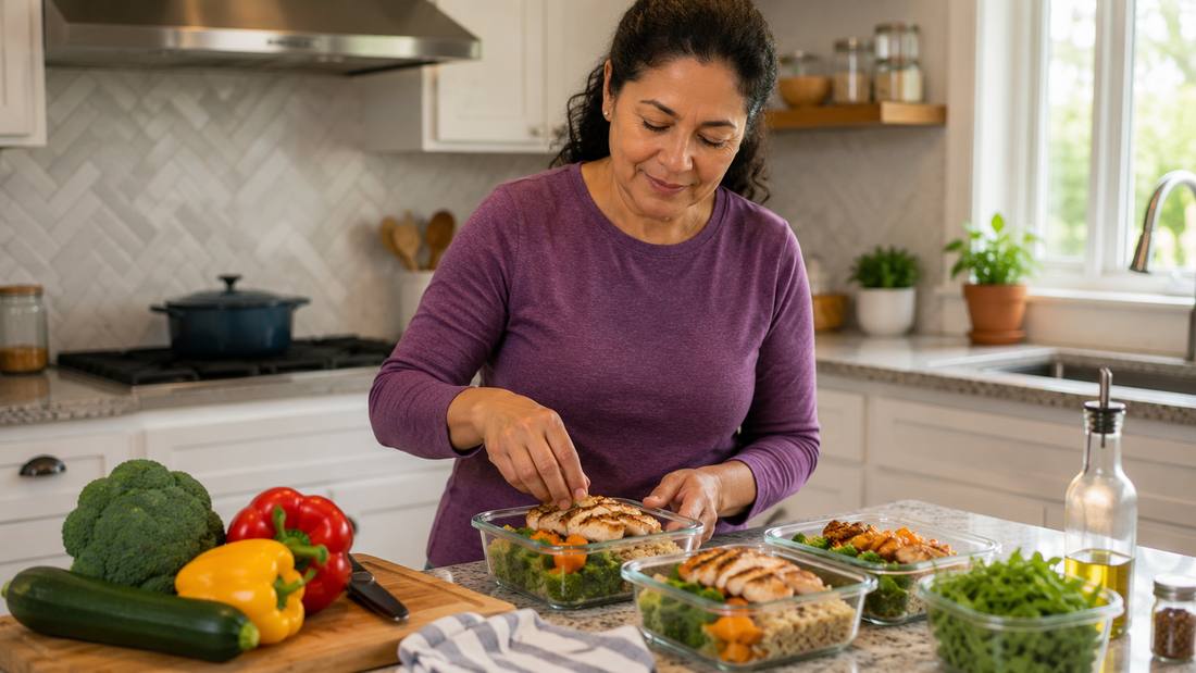 Preparing healthy meals one day at a time
